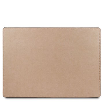 Bureaulegger van leer   achterkant van honing zwart bruin en donkerbruin