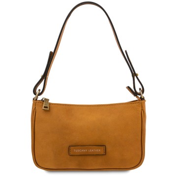 Clutch van mat volnerf leer   parfait natural