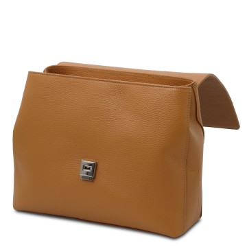 Converteerbare handtas   rugtas van leder   silene open