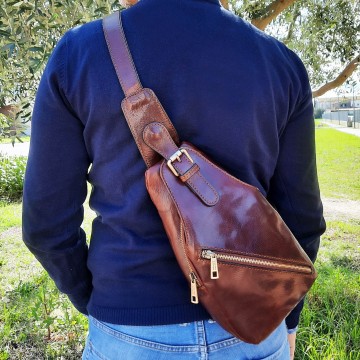 Crossbody tas van italiaans leer   kevin 1
