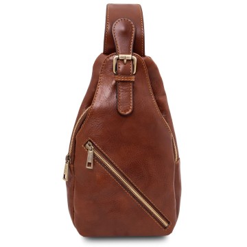 Crossbodytas van leder   kevin bruin