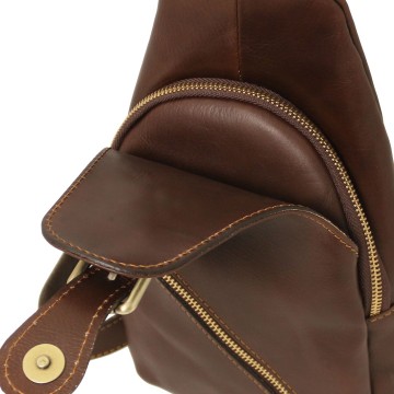 Crossbodytas van leder   kevin detail