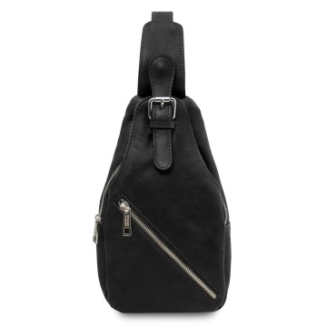 Crossbodytas van leder   kevin zwart