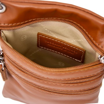 Crossbodytas van soepel leder   mini   maira intern