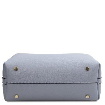 Damestas van gehamerd leder   clio bodem