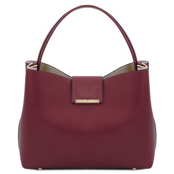 Damestas van saffiano leer   clio bordeaux