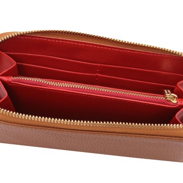 Exclusieve lederen accordeon portemonnee   eris intern1