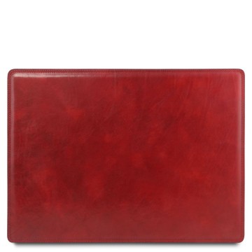 Exclusieve volnerf leren bureau pad   voorkant