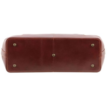 Exclusieve volnerf leren dokterstas   bernini   bodem