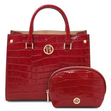 Handtas  toilettas   linosa   142522    rood