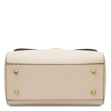 Handtas van glad leder   armonia bodem