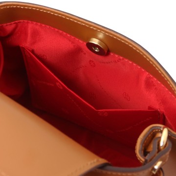 Handtas van glad leer   maisy intern