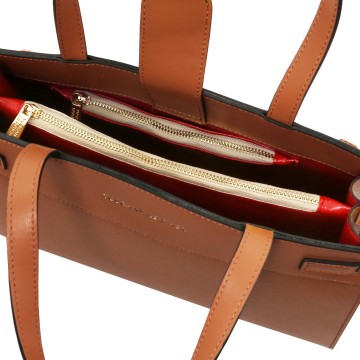 Handtas van glad leer   musa intern