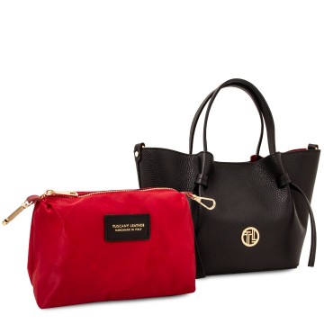 Handtas van leder   legame compartiment