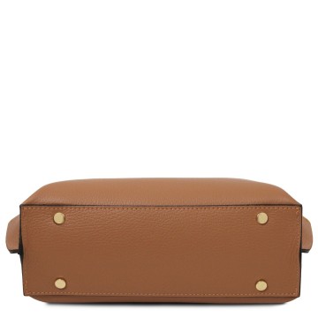 Handtas van leer   agatha bodem