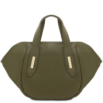 Handtas van leer   dana achter