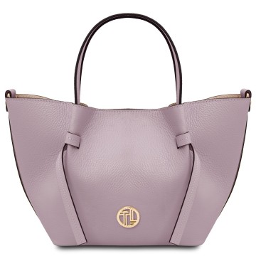 Handtas van leer   legame lila