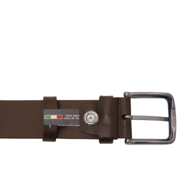 Herenriem van leer   40 mm1