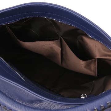 Italiaanse zacht leren handtas   intern