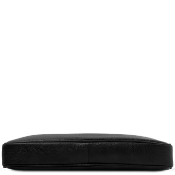 Laptoptas van leer   ferrara bodem