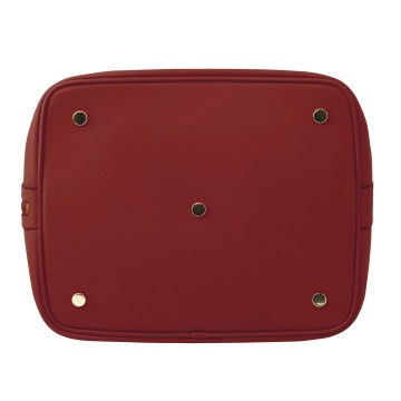 Lederen buideltas   vittoria   bodem