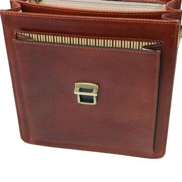 Lederen crossbodytas   david   1