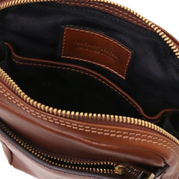 Lederen crossbodytas   mark intern1