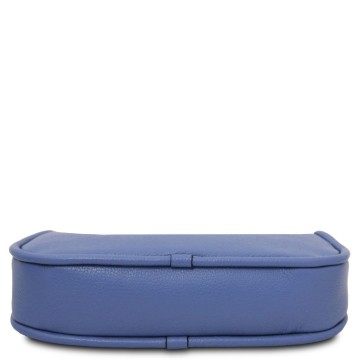 Lederen handtas   michelle bodem