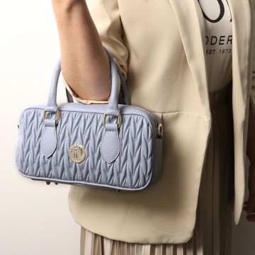 Lederen handtas   mousse  outfit