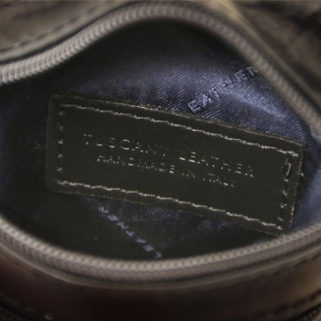 Lederen mini crossbodytas   intern