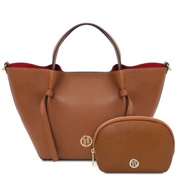 Legame tas  toilettas   cognac   bali  142610