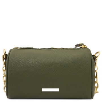 Mini bowling handtas van leder   chantilly plek van de gravering