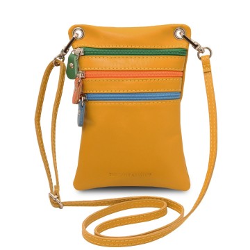 Mini crossbodytas geel