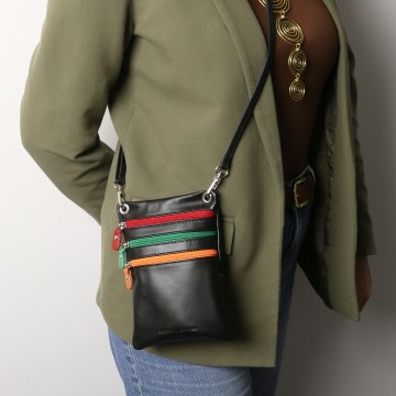 Mini crossbodytas outfit