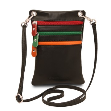 Mini crossbodytas zwart