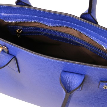 Modieuze handtas van italiaans palmellato leer   intern1