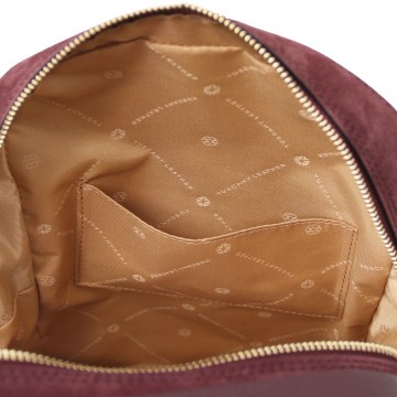 Rugtas van suede leer  volta intern