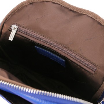 Rugtas van zacht leer   intern