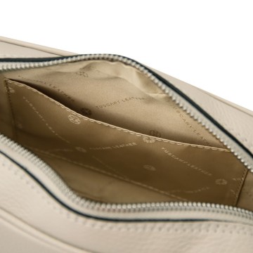 Schoudertas van leer   cubetto intern