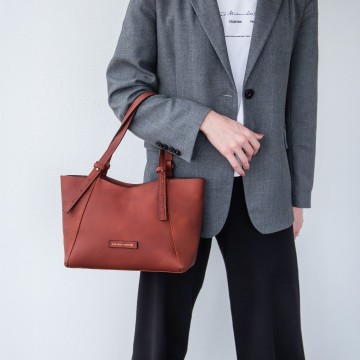 Shopper van mat leer   libra1