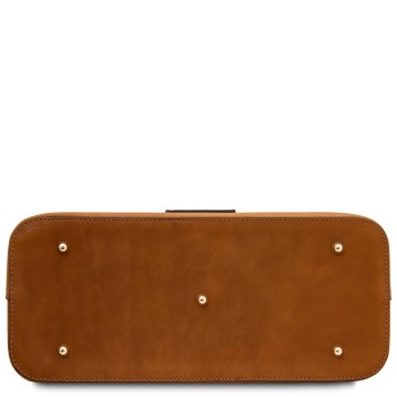 Shopper van mat volnerf leer   olimpia bodem