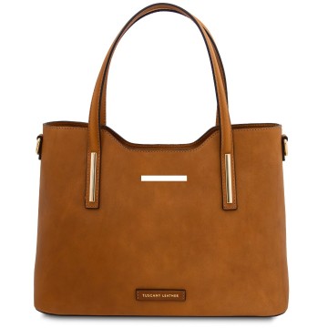 Shopper van mat volnerf leer   olimpia plek van de gravure