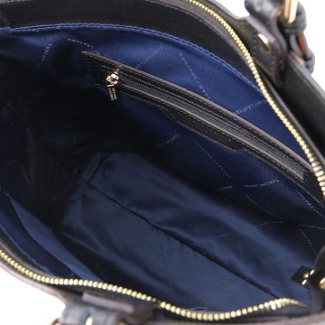 Shopper van saffiano leer open