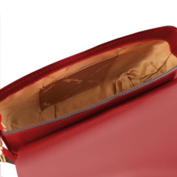 Stijlvolle lederen schoudertas   nausica   intern