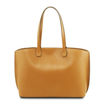 Volnerf lederen shopper   schoudertas   achter