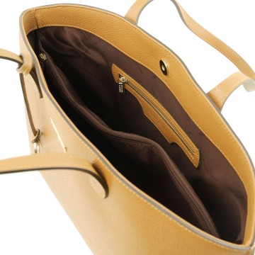 Volnerf lederen shopper   schoudertas   binnen