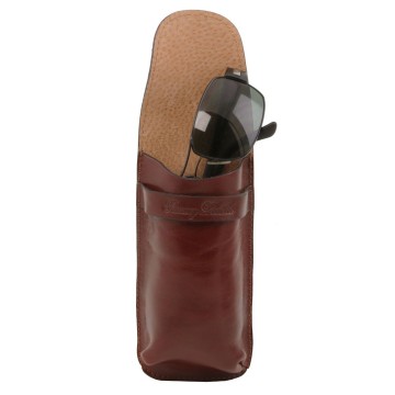 Volnerf leren brillenkoker   bril