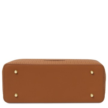 Weefprint shopper volnerf leer   dedalo bodem