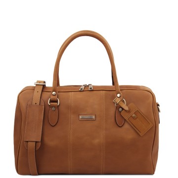 Weekendtas van mat volnerf leer lisbona small natural 0