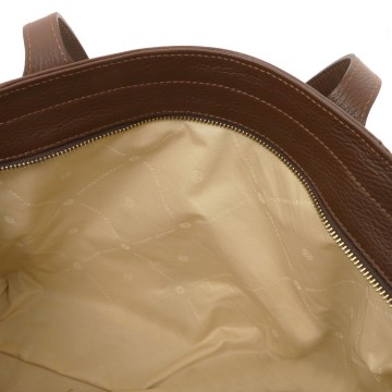 Zachte lederen schoudertas   blake intern